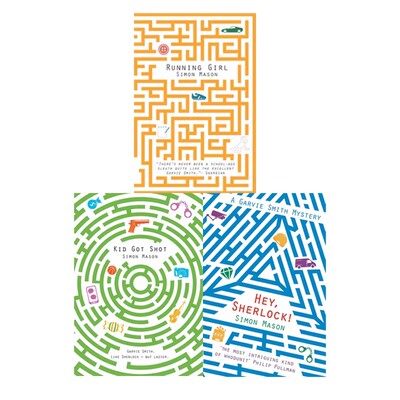 预售 英文原版 Garvie Smith Mystery 加维·史密斯谜案 3册合售 青少年犯罪推理小说 Simon Mason