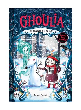 预售 英文原版 怪诞庄园的柯莉亚 3 Ghoulia And The Ghost With No Name #3  精装 柯莉亚和无名幽灵 儿童章节桥梁故事书