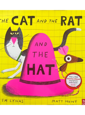 预售 英文原版 The Cat and the Rat and the Hat 猫鼠大战 儿童英语启蒙 绘本图画故事书 Nosy Crow 大嘴鸟出品 赠官方音频