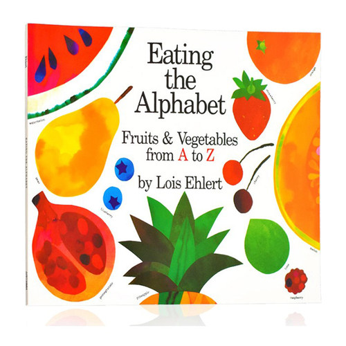 Eating the Alphabet 儿童蔬菜字母 Color Zoo/五彩动物园 Lois Ehlert 名家绘本 廖彩杏书单 26个字母 课外英文读物 英文原版
