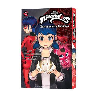 预售 英文原版 Miraculous: Tales of Ladybug & Cat Noir 3 绽放瓢虫少女3 超级英雄题材漫画 奇迹少女 奇迹瓢虫