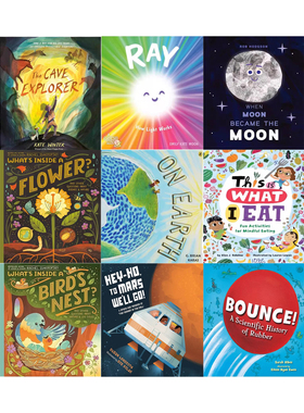 英文原版 我像河流一样说话 I Talk Like a River 气象主题科普 When Moon Cloud 空气/水循环/光是如何工作 Cloud Puff/Drop/Ray