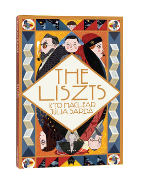 英文原版 李斯特一家 The Liszts 趣味哲理故事 青少年课外阅读书籍 名家Kyo Maclear插画师Julia Sarda 精装大开插画本