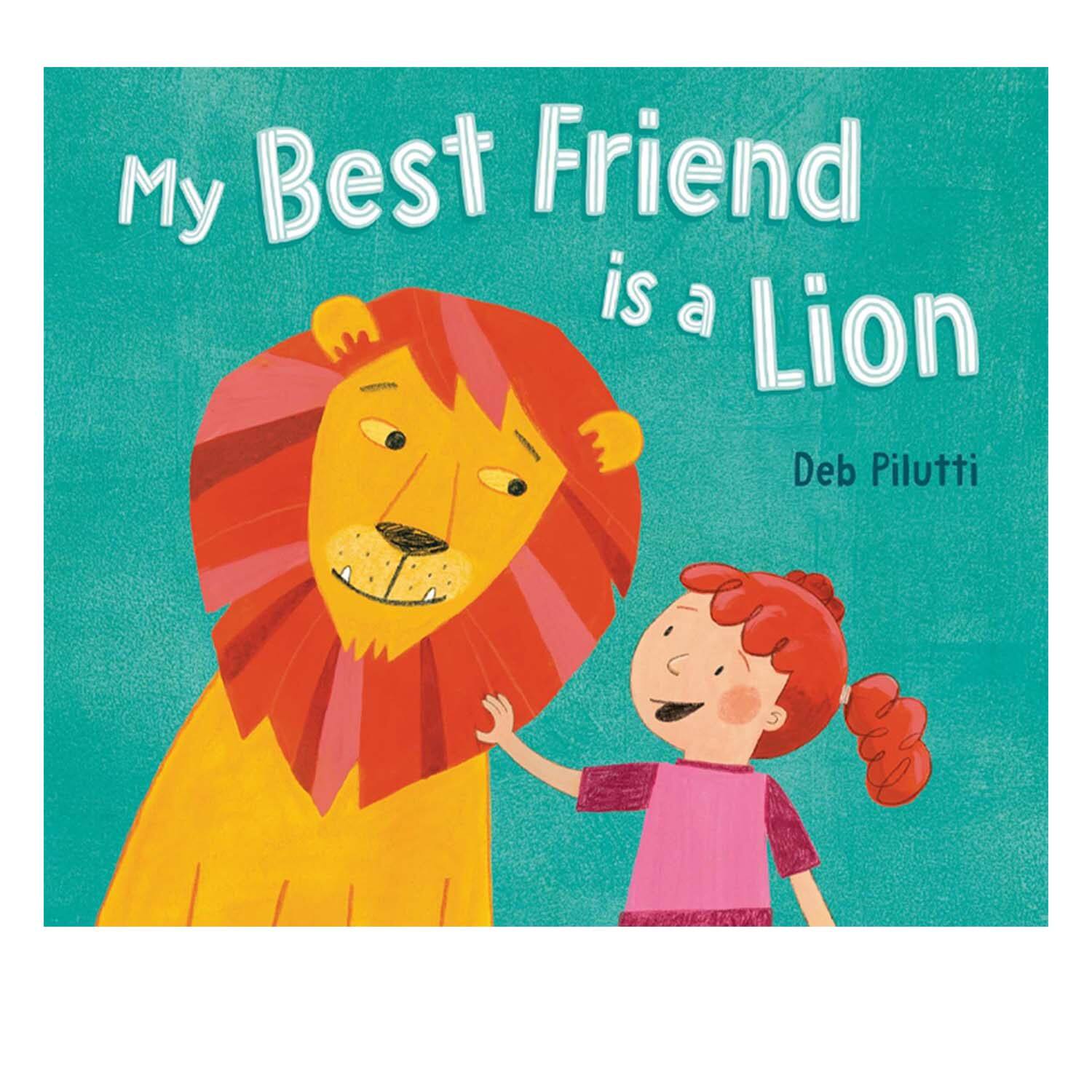 预售 My Best Friend Is A Lion 我的好朋友是只狮子 治愈系想象力启蒙 亲子共读图画书 精装绘本 26年新品 英文原版