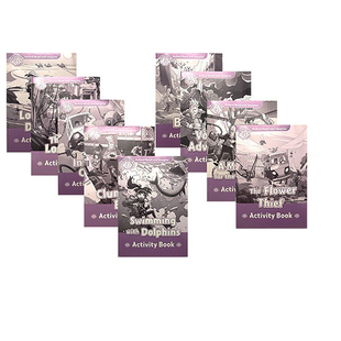 阅读与想象四阶段配套活动书练习9册 Oxford Read and Imagine Activity Book L4 英文原版牛津分级读物