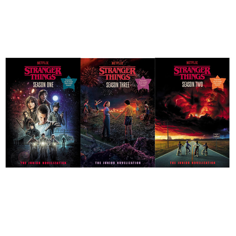 怪奇物语小说 青少年改编版 1-3季 Stranger Things The Junior Novelization 可搭怪奇物语设定集