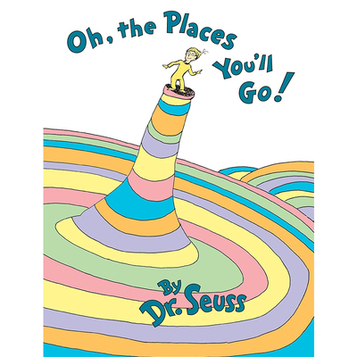 英文原版 Oh, The Places You'll Go! 你要去往多少美妙的地方 精装 苏斯博士Dr. Seuss 儿童图画故事书
