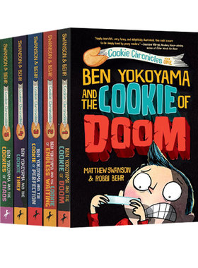预售 英文原版 Cookie Chronicles  5册 饼干编年史 冒险故事 插图章节小说 青少年小学生课外读物 Matthew Swanson