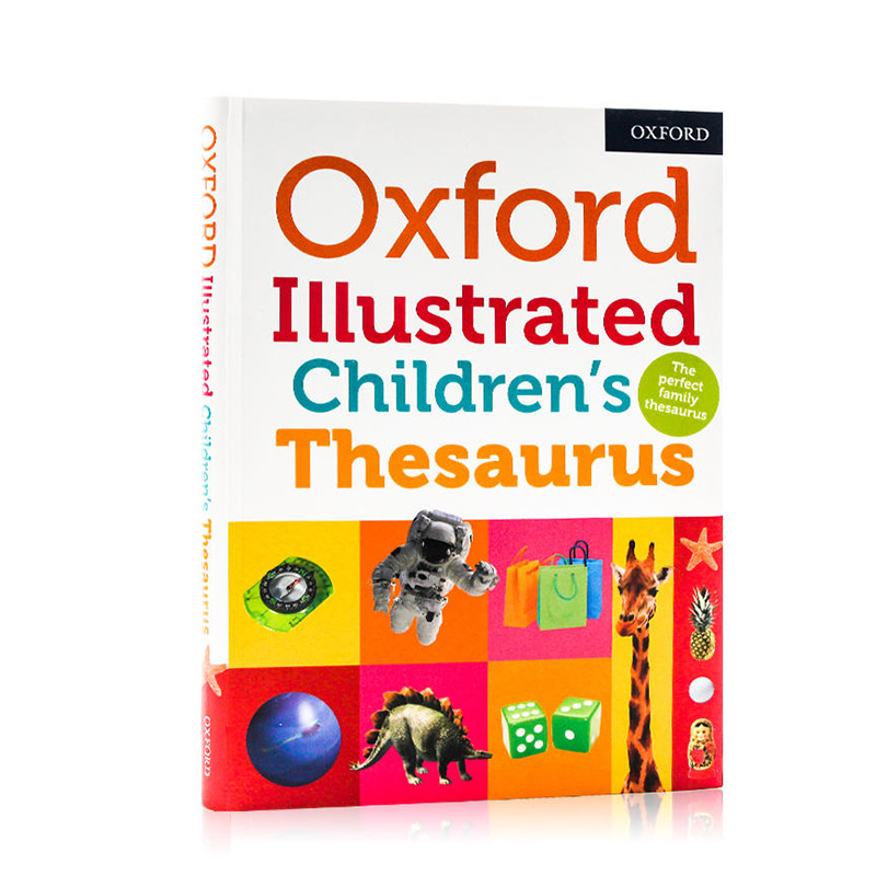 英文原版 新版 Oxford Illustrated Children’s Thesaurus 牛津儿童英语图解插图同义词字典 学习工具书