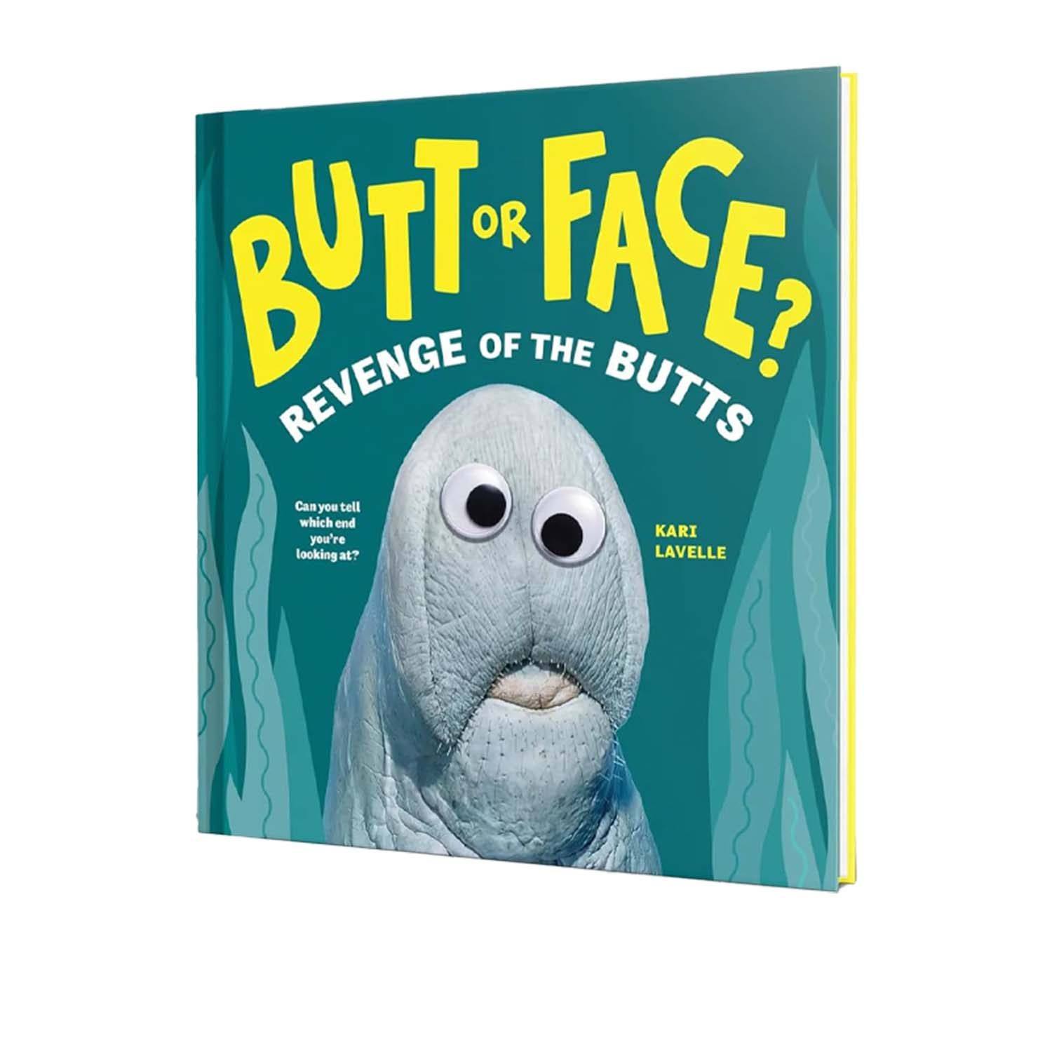 英文原版 Butt or Face? 2：Revenge of the Butts 趣味动物猜谜精装绘本 儿童动物知识科普图画书 Sourcebooks