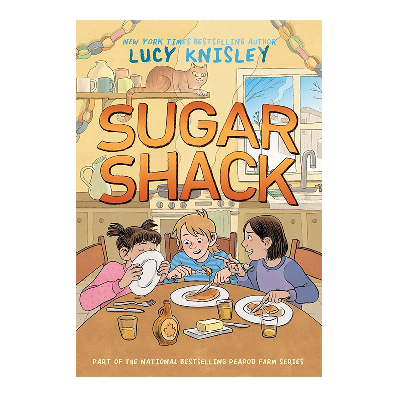 预售 英文原版 Sugar Shack 豌豆农场3 儿童全彩漫画 纽约时报畅销作者 Lucy Knisley 25年新品
