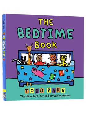 英文原版 The Bedtime Book 大开本精装 纽约时报畅销书作家 Todd Parr 2022新作 儿童情商亲子启蒙绘本