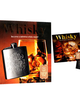 孤品清仓 英文原版 whisky, ce qu'il faut savoir et comment le boire 威士忌历史探秘 附可随身携带精致小酒壶