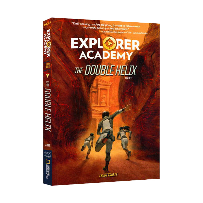 预售 英文原版Explorer Academy: The Double Helix (Book 3) 探险学院系列 青少年桥梁章节小说书中小学英语课外阅读英语水平提升