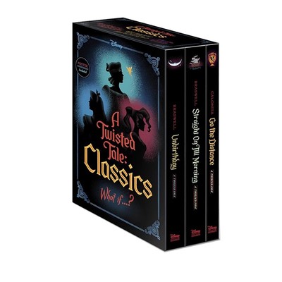 英文原版 A Twisted Tale: Classics 迪士尼反转故事系列3册盒装 附海报 魔法冒险章节小说 Liz Braswell