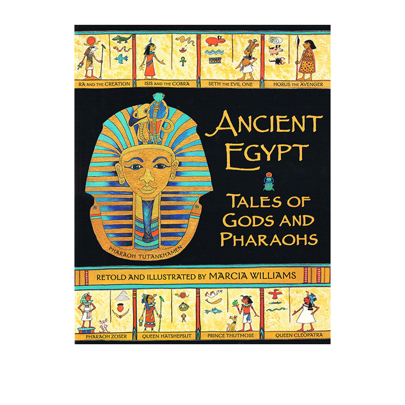 Ancient Egyp 古埃及神话与法老趣味历史故事全彩漫画绘本 Marcia Williams