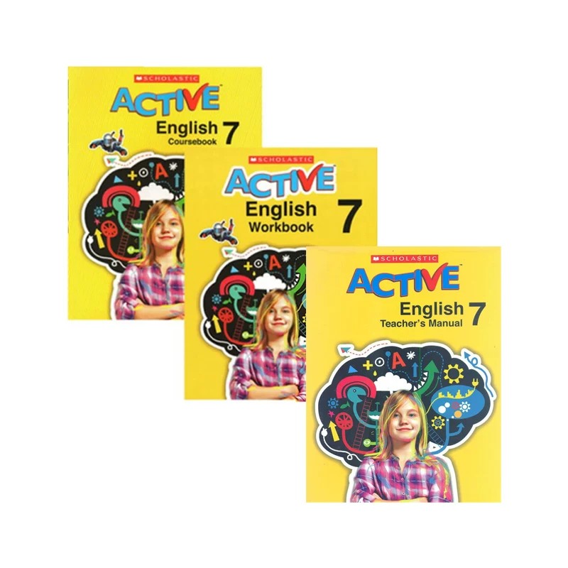 英文原版 Scholastic Active English 教辅教师手册阅读活动练习 3册7级