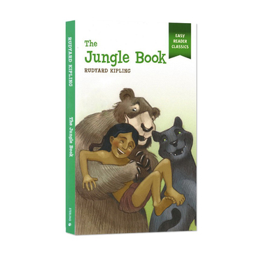 The Jungle Book 森林王子 丛林故事  儿童经典文学全彩 Easy Reader Classics 英文原版小说