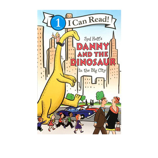 丹尼和恐龙系列 英文原版 Can 绘本 汪培珽推荐 Dinosaur Big 儿童英语分级阅读 level the City 书单 Read and Danny