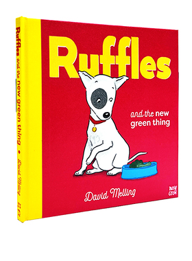 英文原版 Ruffles and the New Green Thing 精装 莱弗与绿色蔬菜 名家David Melling Nosy Crow 赠官方音频 大嘴鸟  22年新品