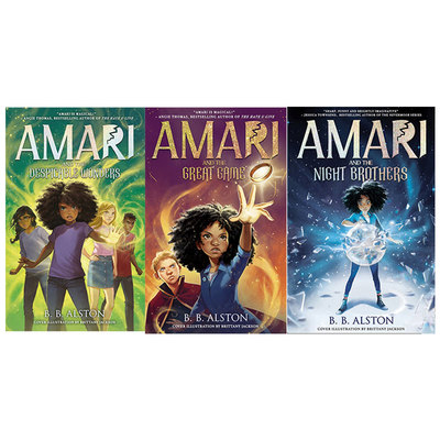 预售 英文原版 Supernatural Investigations Amari 3册  魔法世界 阿玛瑞和黑夜兄弟 奇幻冒险 纽约时报畅销书