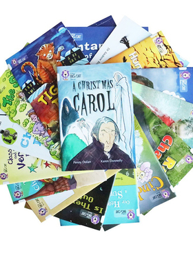 【级别10 白色套装】Collins big cat White 柯林斯大猫系列分级阅读 17册全套 适合5-6年级 英文原版故事绘本