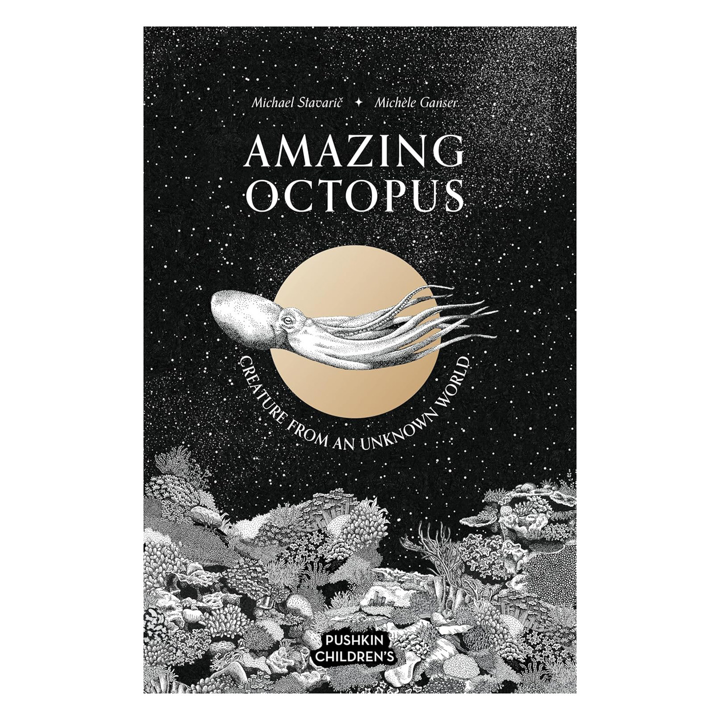 神奇章鱼:来自未知世界的生物 Amazing Octopus: Creature from an unknown world 趣味海洋生物知识启蒙读物 精装绘本