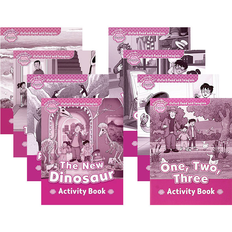 阅读与想象学前级配套活动书练习8册 Oxford Read and Imagine Activity Book Starter 英文原版牛津分级读物