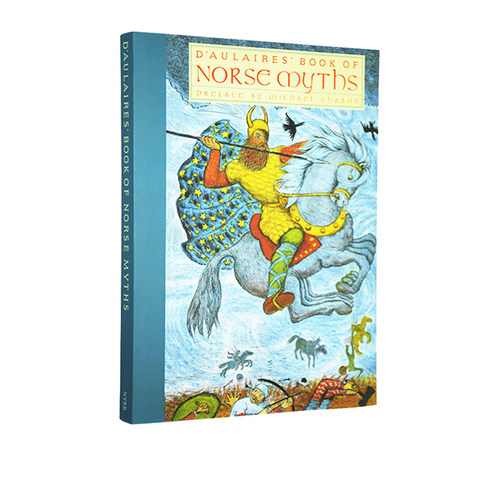 英文原版 Norse Myths 北欧神话读物 奇想国大师 多莱尔 精装彩绘图画书 Ingri d'Aulaire