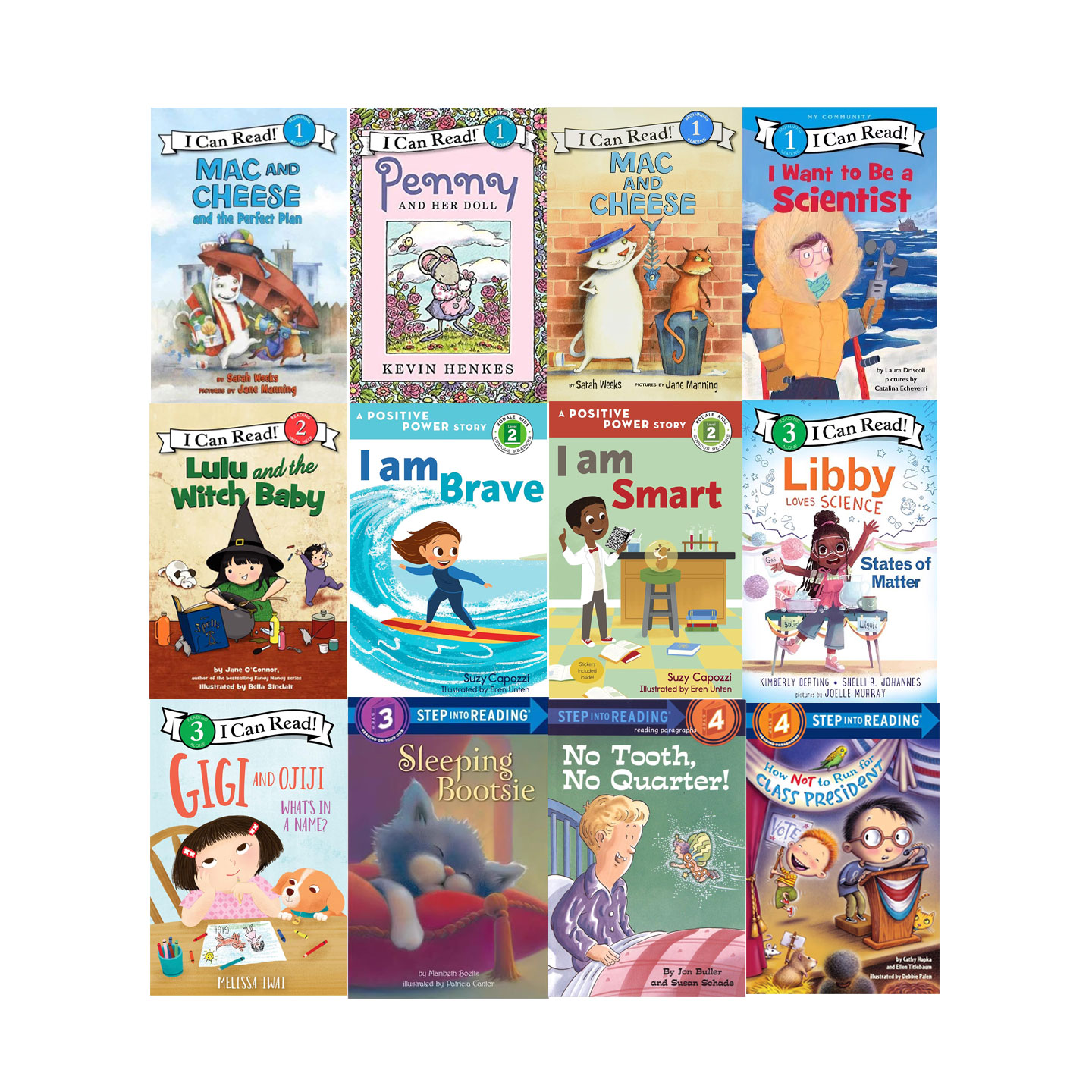 【100选6】英文原版 I Can Read系列儿童分级阅读读物 Step into reading系列 英文绘本 Penguin Random House企鹅兰登出版社