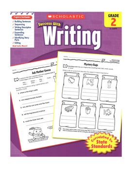 学乐成功系列 Scholastic Success With Writing, Grade 2 二年级 写作练习 小学生家庭练习册