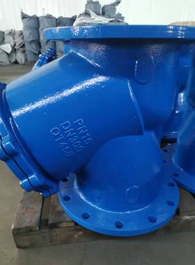 烤漆 球磨铸铁Y型过滤器 G41H-16 DN-40-300，10-200目滤网