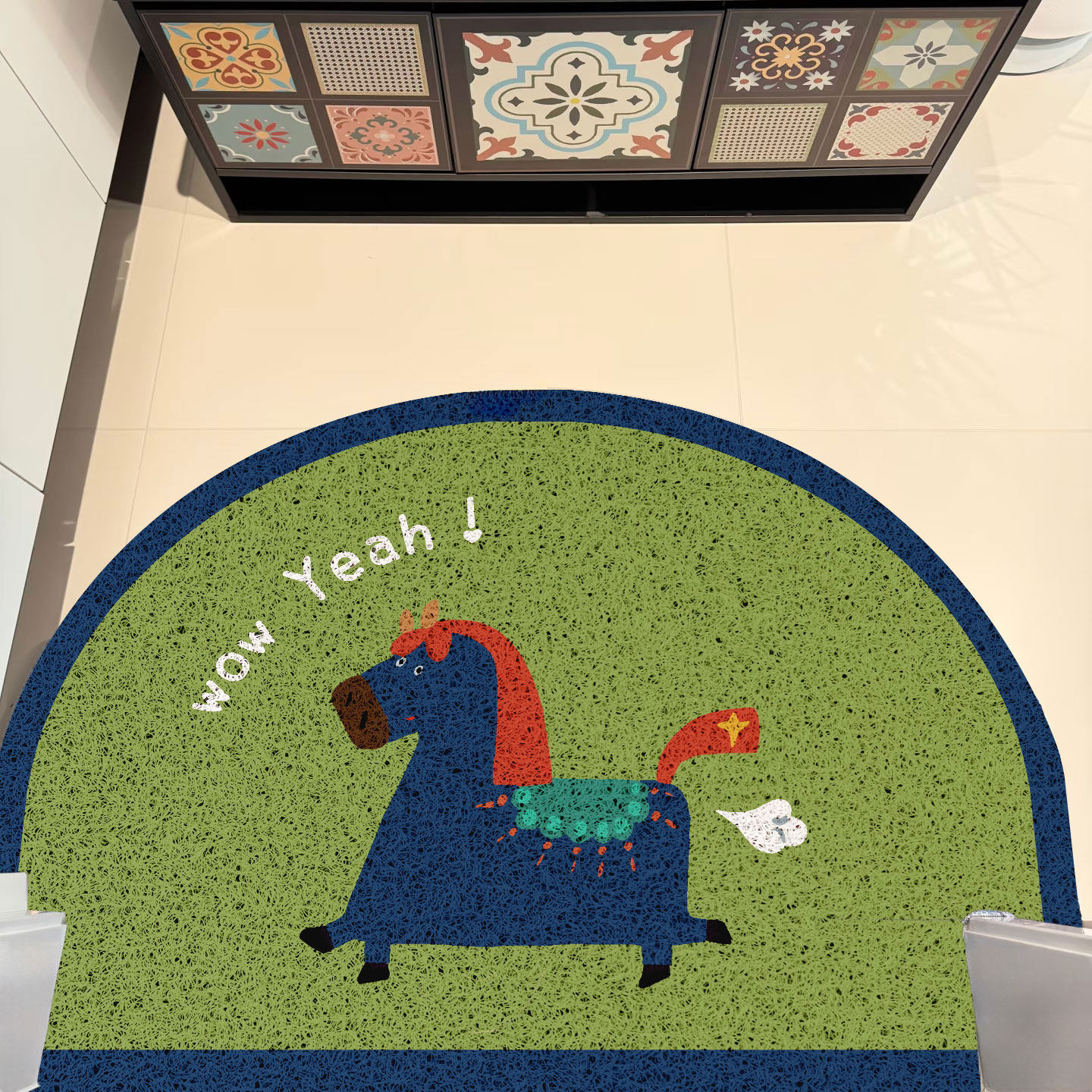 私人定制地毯鹿小调艺设地垫尺寸材质图案定制地垫设计师免费设计,居家布艺,入户地垫,淘宝优惠券,粉丝福利购,淘宝优惠卷