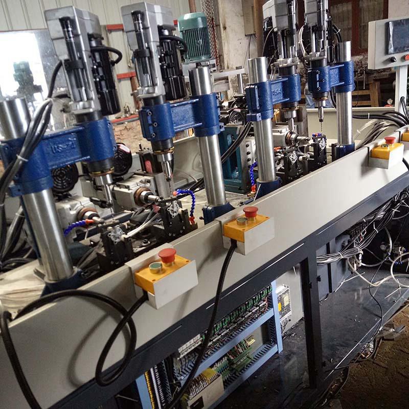 组合排钻全自动数控多工位钻攻机床气电钻孔攻丝组合排钻专机