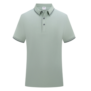 定制T恤工作服文化广告polo衫定做速干短袖翻领纯棉工衣印字logo