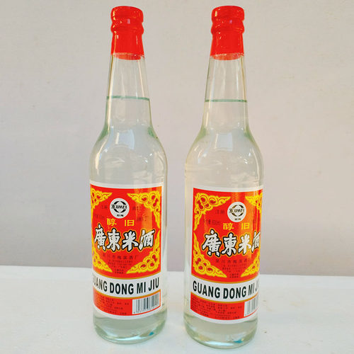 叙梅广东米酒600ml*2瓶装27度调香白酒厨房用酒餐饮做菜调味料酒