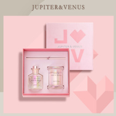 Ароматерапия подарок jupitervenus香薰蜡烛礼盒装藤条挥发液无酒精卧室散香器浪漫礼物