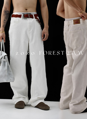 ZOZO FOREST【3253】“白骑士”2021M进口土耳其绒棉树脂染白牛仔