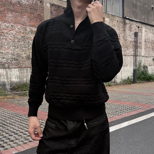 ZOZOFOREST老钱休闲纯棉毛衣