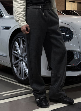 ZOZOFOREST【3285】“加绒羊毛混纺”老钱基础重磅通勤保暖卫裤