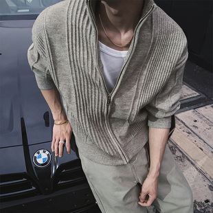 ZOZOFOREST【3274】“罗马柱绵羊毛”老钱静奢保暖通勤秋冬毛衣