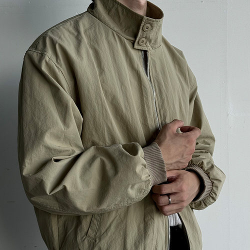 防风经典夹克外套高领