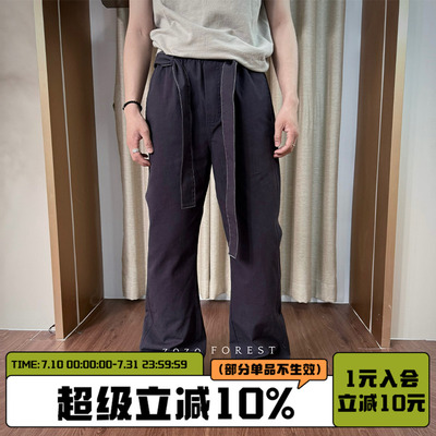 ZOZOFOREST老钱水洗纯棉工装裤