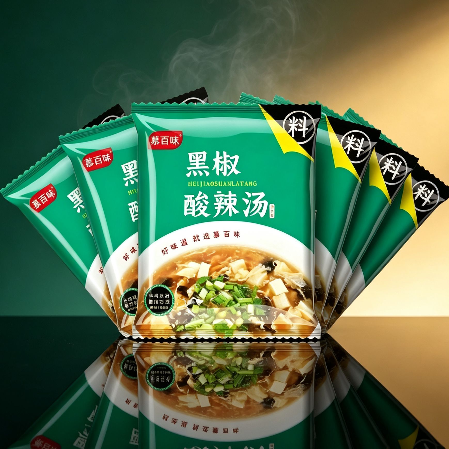 黑椒酸辣汤料家用早餐速食