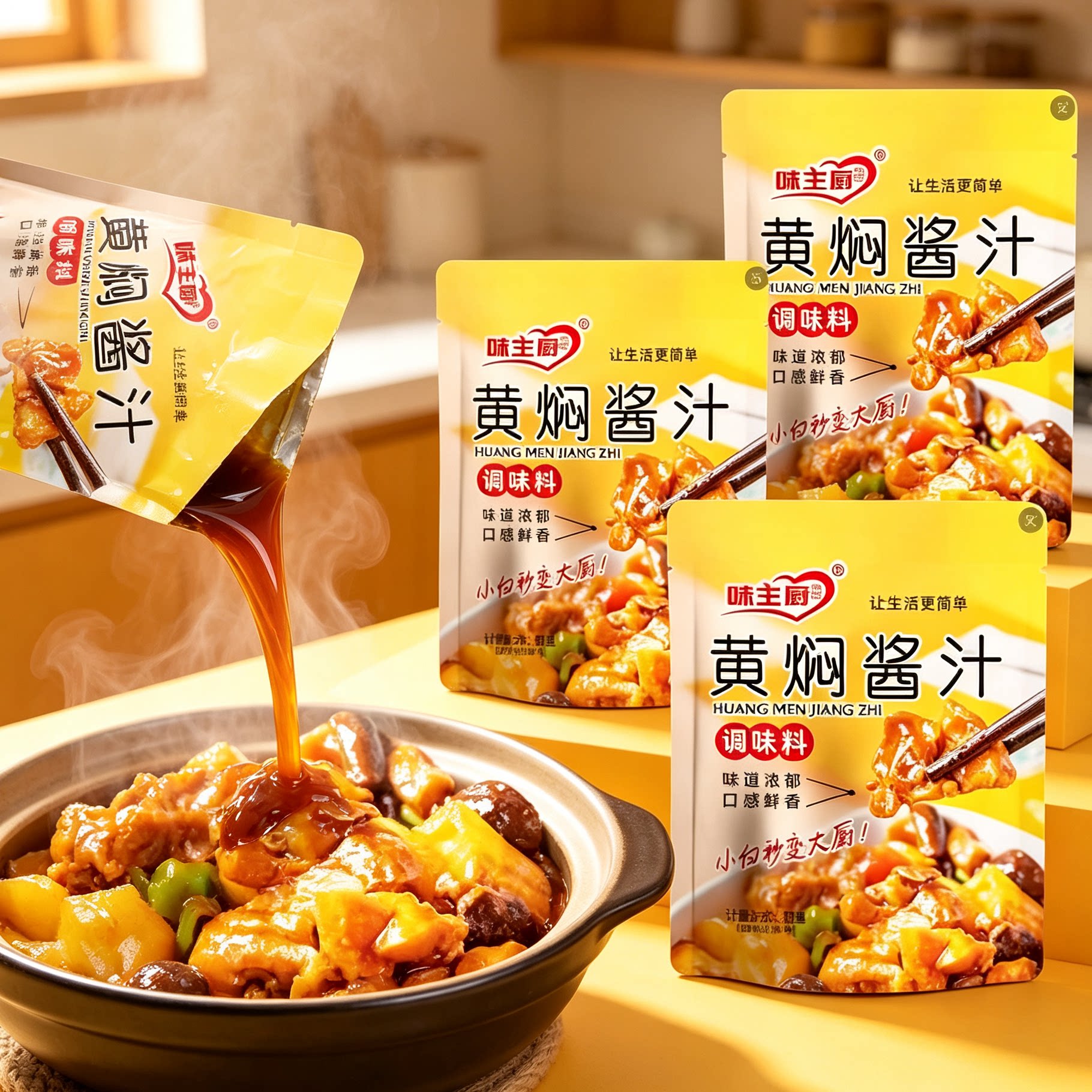 黄焖鸡酱料50g商用家用