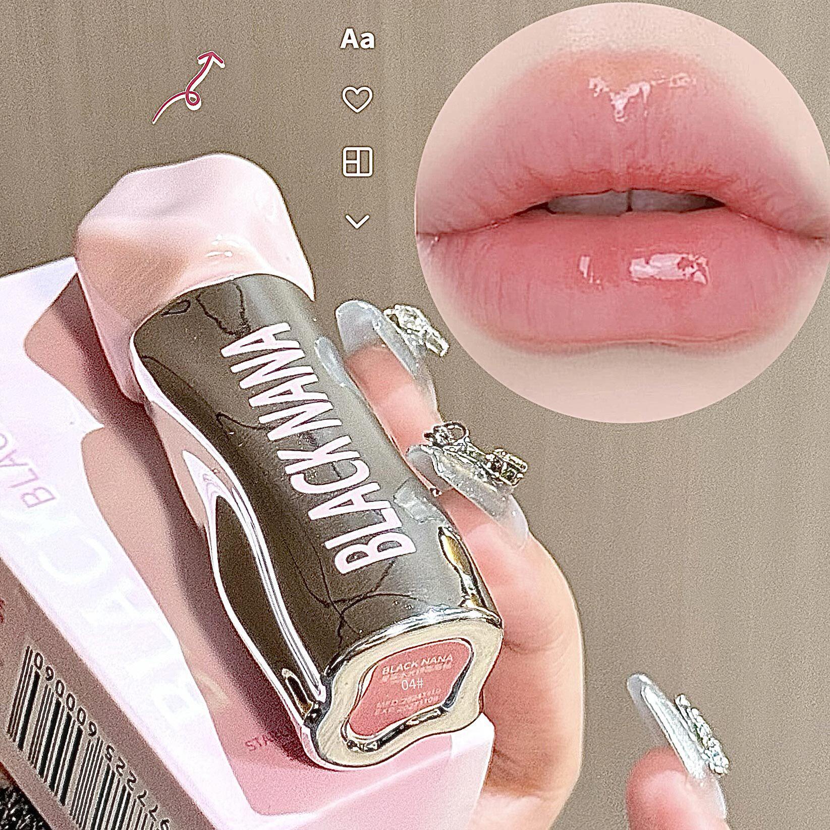 BLACK NANA星扉水光镜面唇釉无花果唇蜜学生党伪素颜显白口红唇彩