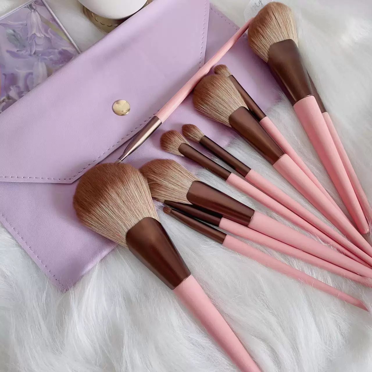 Brush, highlighter, 11 pieces, full set