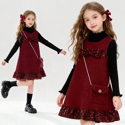 女童秋冬季2025年两件套