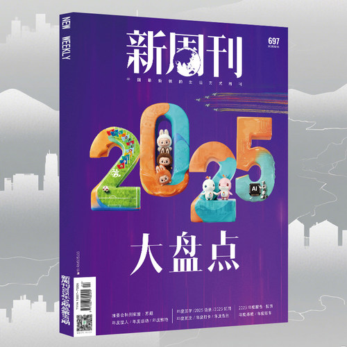 年度大盘点】新周刊杂志2025年第24期总第697期年度汉字关键词新锐人物城市报告大事件看天下环球中国新闻