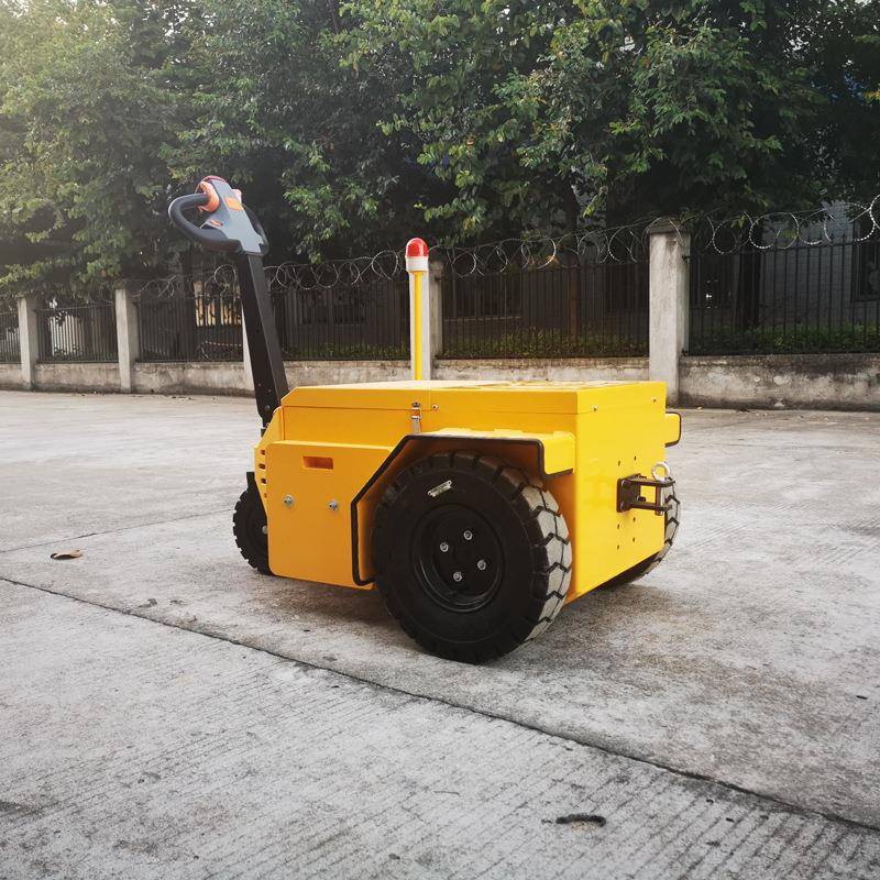 手拉式电动拖头步行式牵引车挂拖钩搬运车机场仓库挂车头tractor